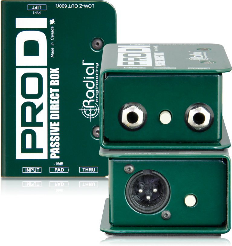 Radial - ProDI Passive Direct Box - La Boîte Musicale - Radial -