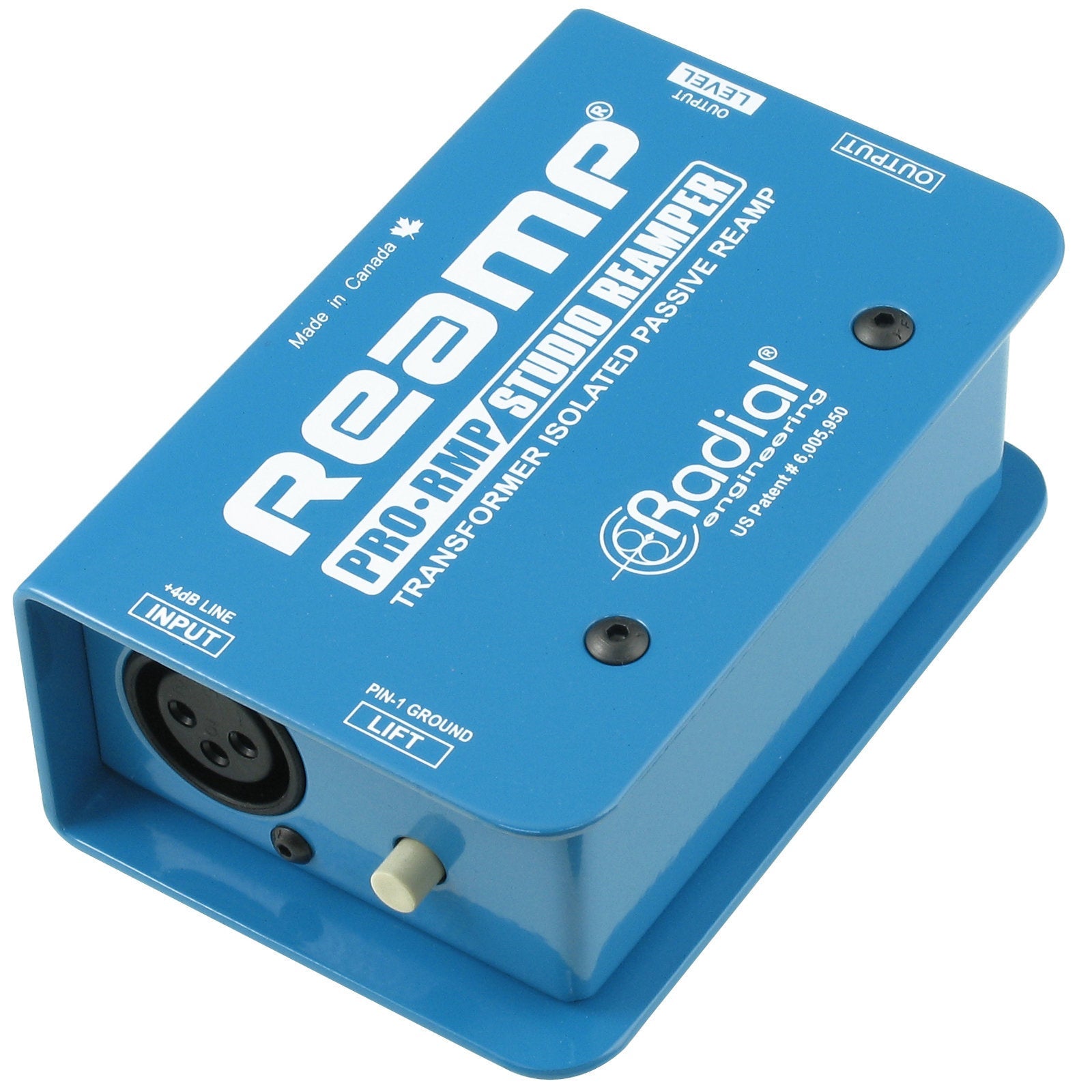 Radial ProRMP - Passive Reamp Box - La Boîte Musicale - Radial -