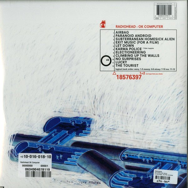 Radiohead - OK Computer - La Boîte Musicale - Vinyl Records - Vinyl Records -