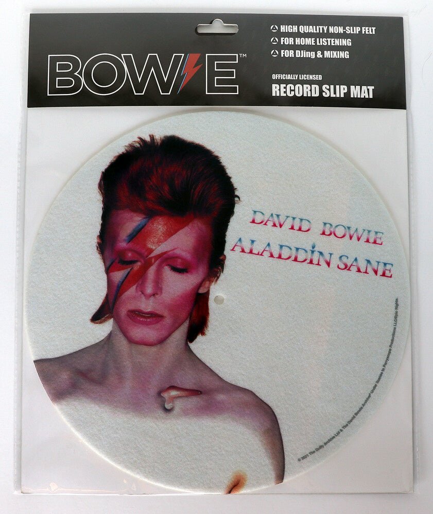Record Slip Mat - Bowie - La Boîte Musicale - La Boîte Musicale -