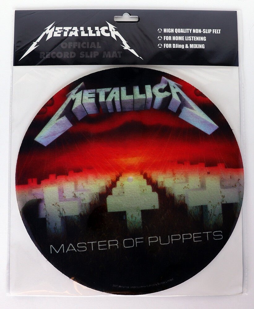 Record Slip Mat - Metallica - La Boîte Musicale - La Boîte Musicale -