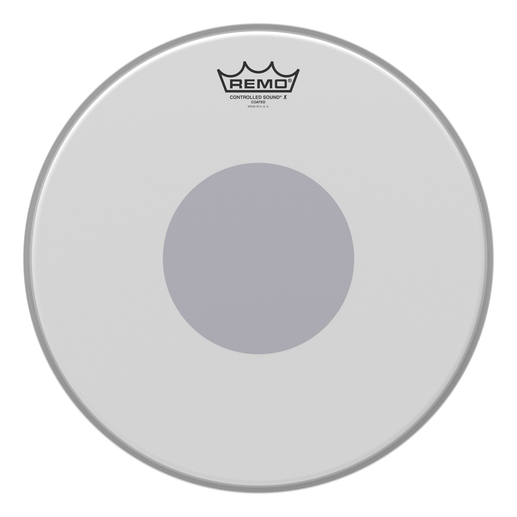 Remo - 14 Controlled Sound X Coated Drum Head With Black Dot - La Boîte Musicale - La Boîte Musicale -