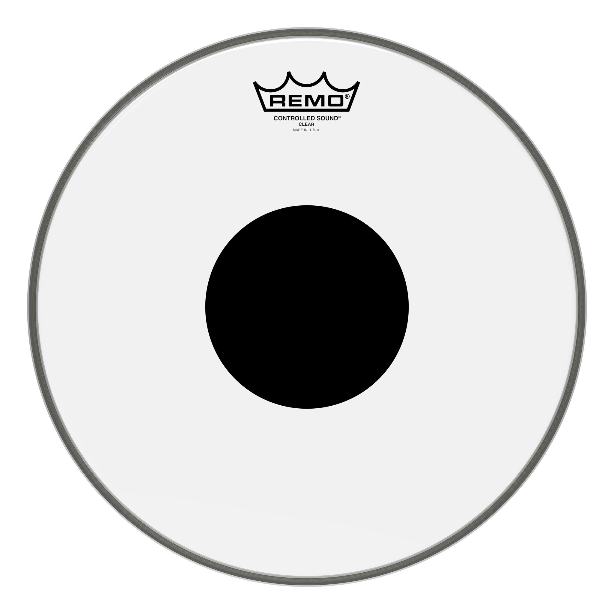 Remo - Controlled Sound Clear Batter Head w/ Top Dot - 13 Inch - La Boîte Musicale - Drum Heads - Remo -