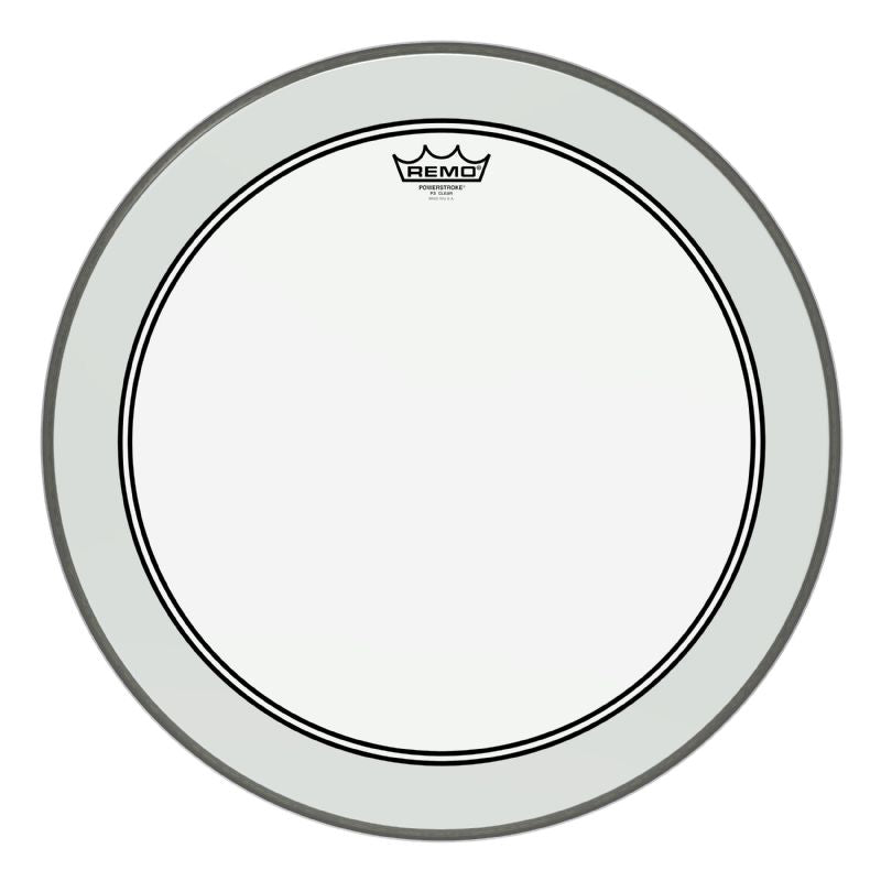Remo - Powerstroke 3 20 Inch Ambassador Clear Bass Drum Head - La Boîte Musicale - Drum Heads - Remo -