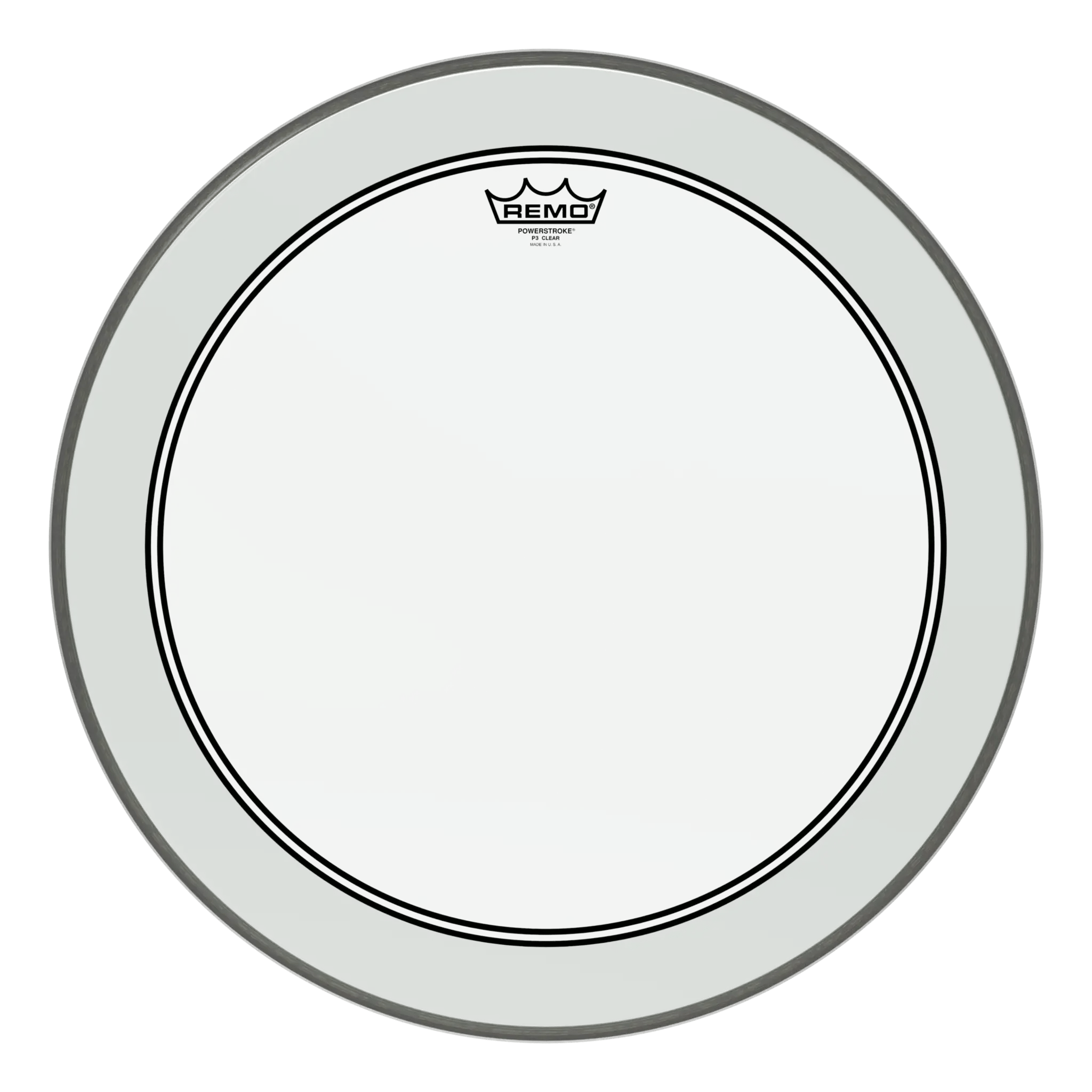 Remo - Powerstroke 3 Bass Drumhead - 22 - Clear - La Boîte Musicale - Drum Heads - Remo -