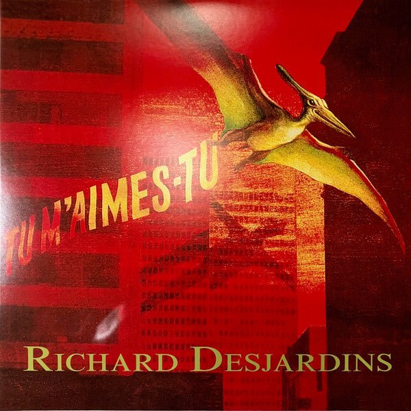Richard Desjardins - Tu m'aimes tu LP - La Boîte Musicale - Vinyl Records - La Boîte Musicale -