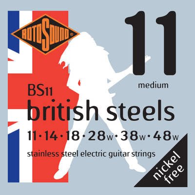 Rotosound BS11 elect. stainless 11 - 48 - La Boîte Musicale - Electric Guitar Strings - Rotosound -