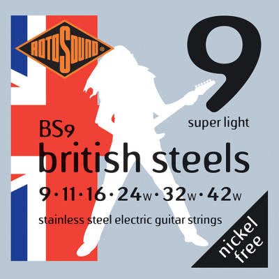 Rotosound BS9 elect. stainless 9 - 42 - La Boîte Musicale - Electric Guitar Strings - Rotosound -