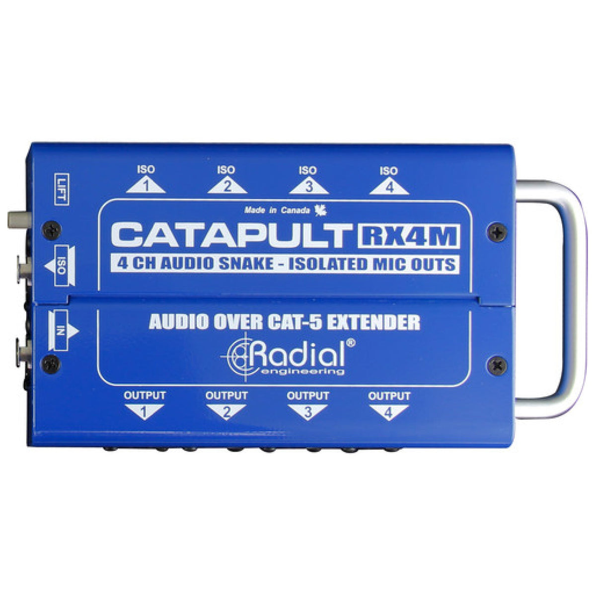 Radial Catapult RX4M - Cat 5 Analog Snake - product view 2