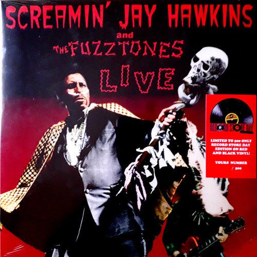 Screaming Jay Hawkins & The Fuzztones Live LP - La Boîte Musicale - Vinyl Records - Vinyl Records -