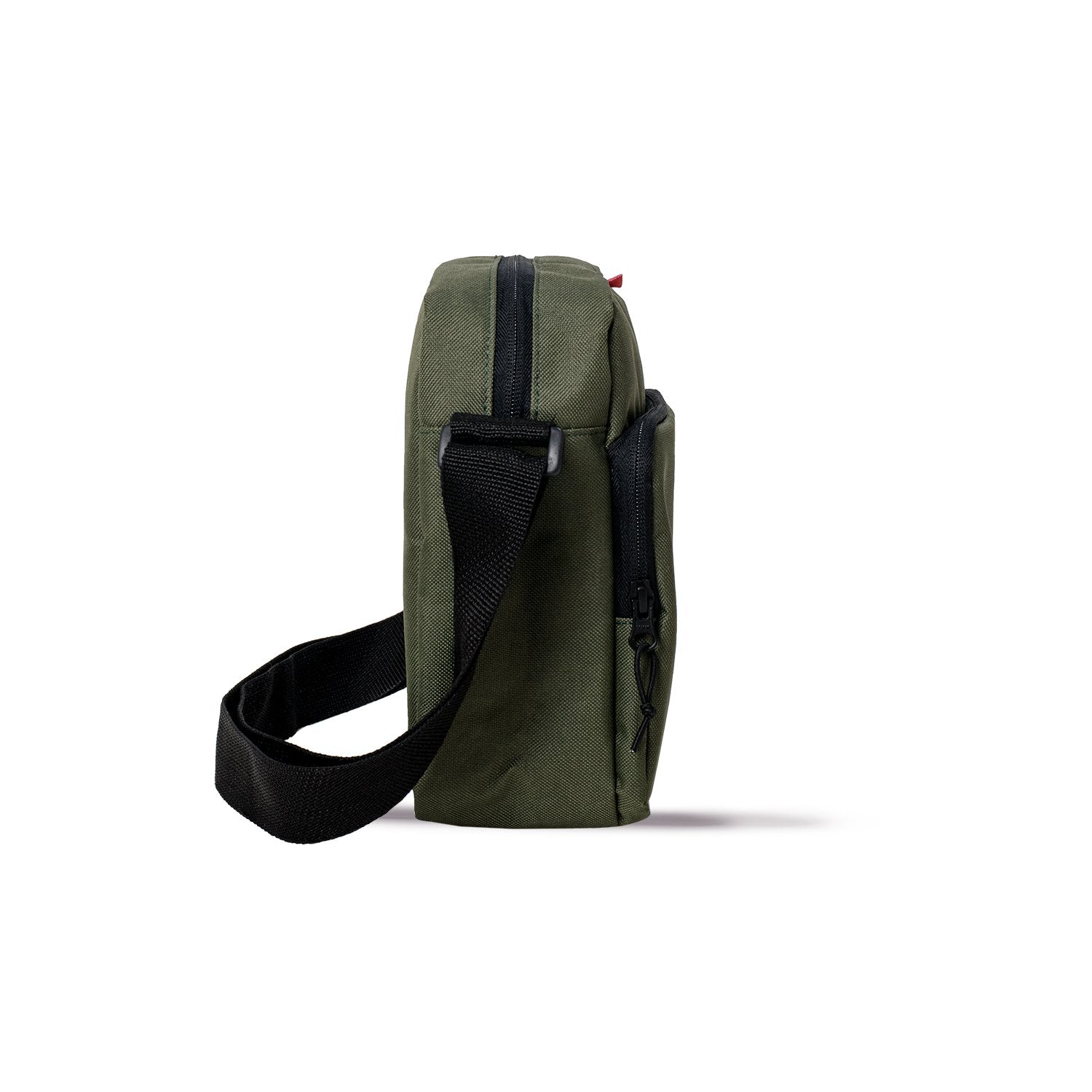 Selektor - Crossbody Bag x 40 Single 7 Green - La Boîte Musicale - Record Bag - Selektor -