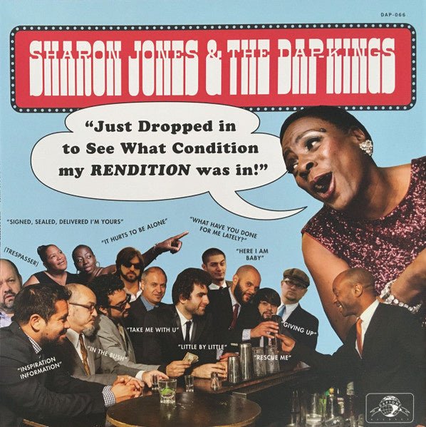 Sharon J. & Dap Kings - Just Dropped in... BLK LP - La Boîte Musicale - Disquaire -