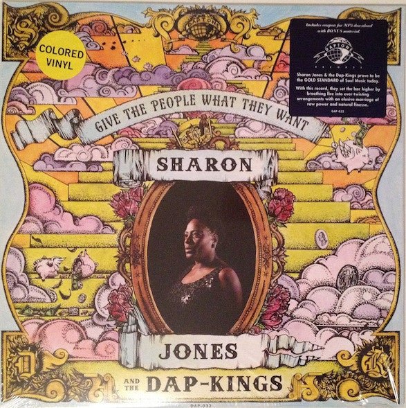 Sharon Jones & The Dap - Kings – Give The People What They Want - La Boîte Musicale - Vinyl Records - Vinyl Records -