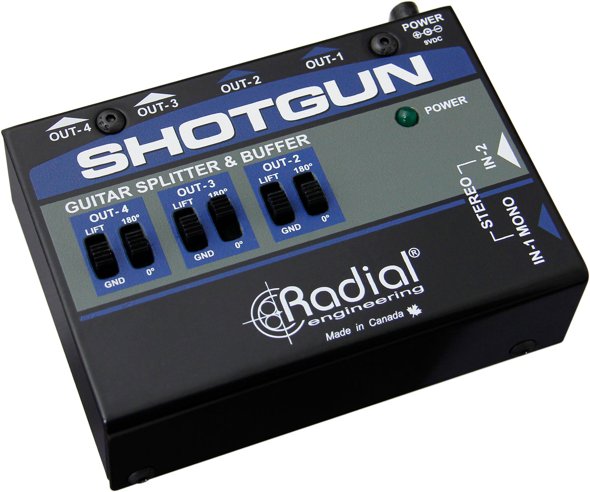 Radial Shotgun - Instrument Buffer & Splitter - product view 2