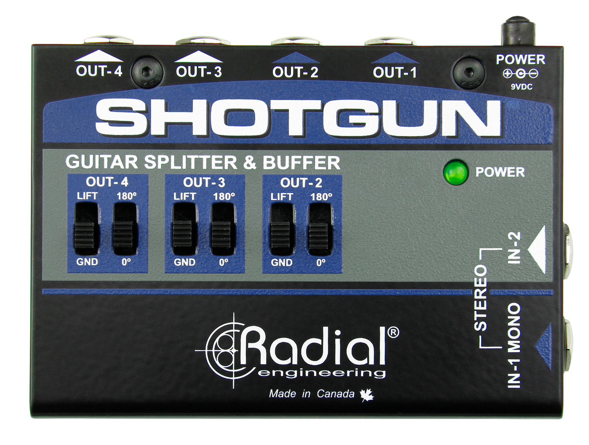 Radial Shotgun - Instrument Buffer & Splitter - product view 1