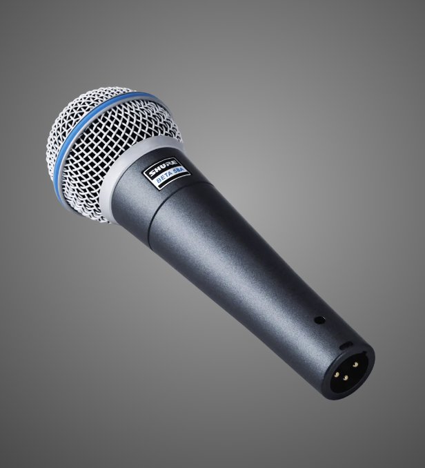 Shure - BETA® 58A Vocal Microphone - La Boîte Musicale - Microphones - Shure -