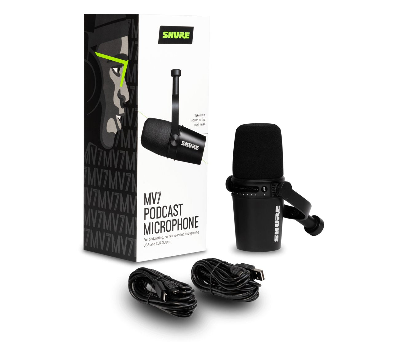 Shure - MV7 - La Boîte Musicale - Microphones - Shure -