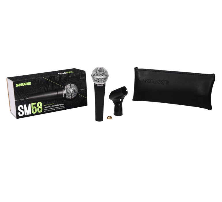 Shure - SM58 Wired Handheld Microphone - La Boîte Musicale - Microphones - Shure -