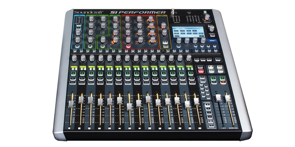 Soundcraft SI-PERFORMER-1 - 16-Channel Digital Mixer with DMX Control - alternate view