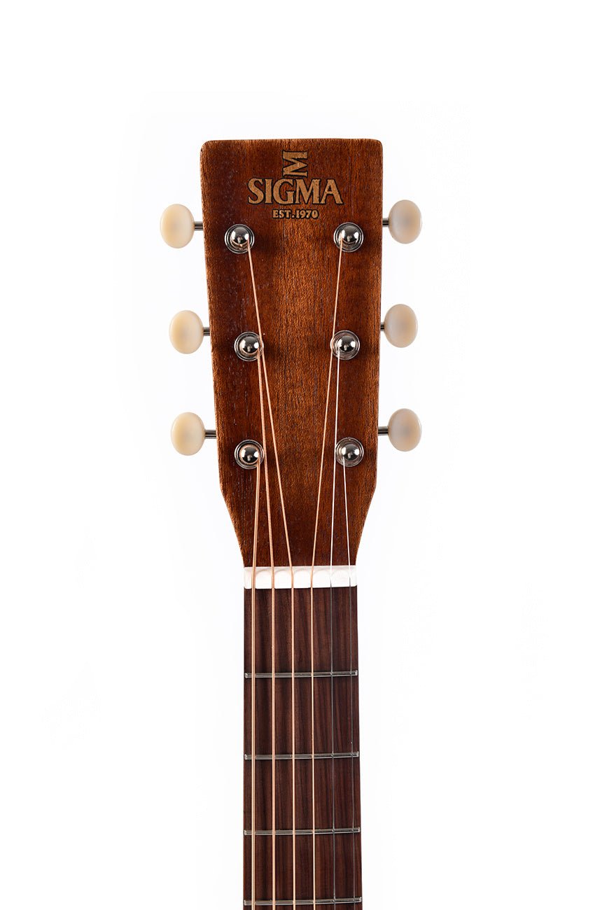Sigma DM - 15E - AGED Aged Dreadnought Acoustic / Electric Guitar - La Boîte Musicale - Acoustic Guitars - Sigma -