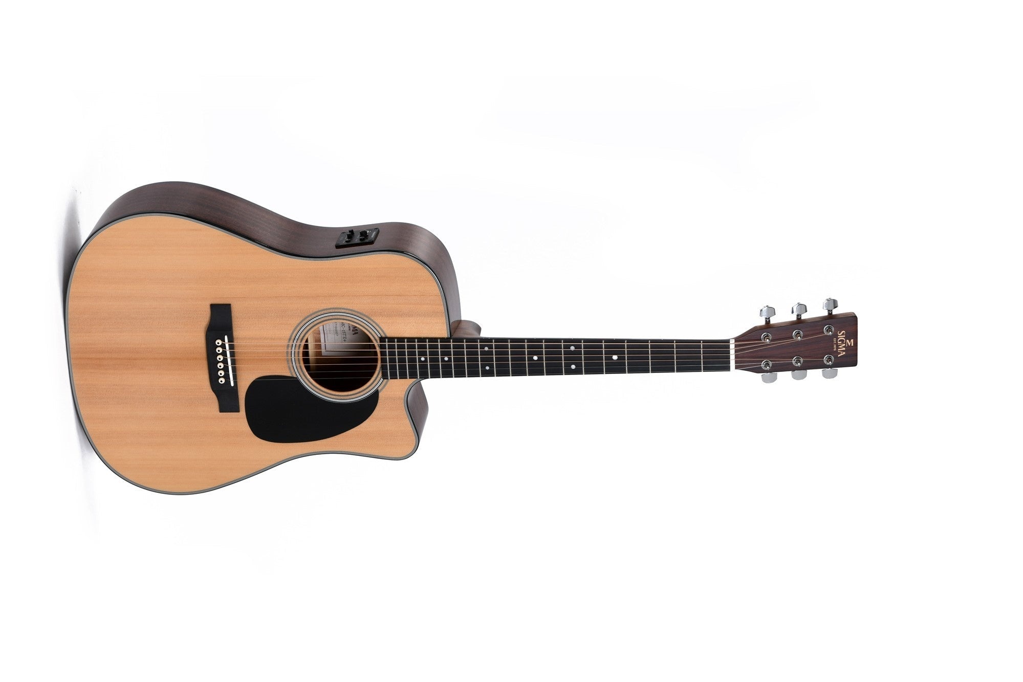 Sigma Guitars - 1 Series Dreadnought Acoustic / Electric Guitar - Natural - La Boîte Musicale - Acoustic Guitars - Sigma -