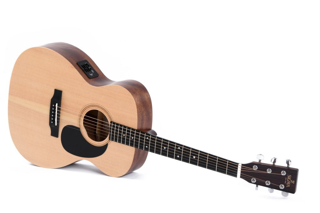 Sigma Guitars - Auditorium Acoustic Electric Guitar - Natural - La Boîte Musicale - Acoustic Guitars - Sigma -