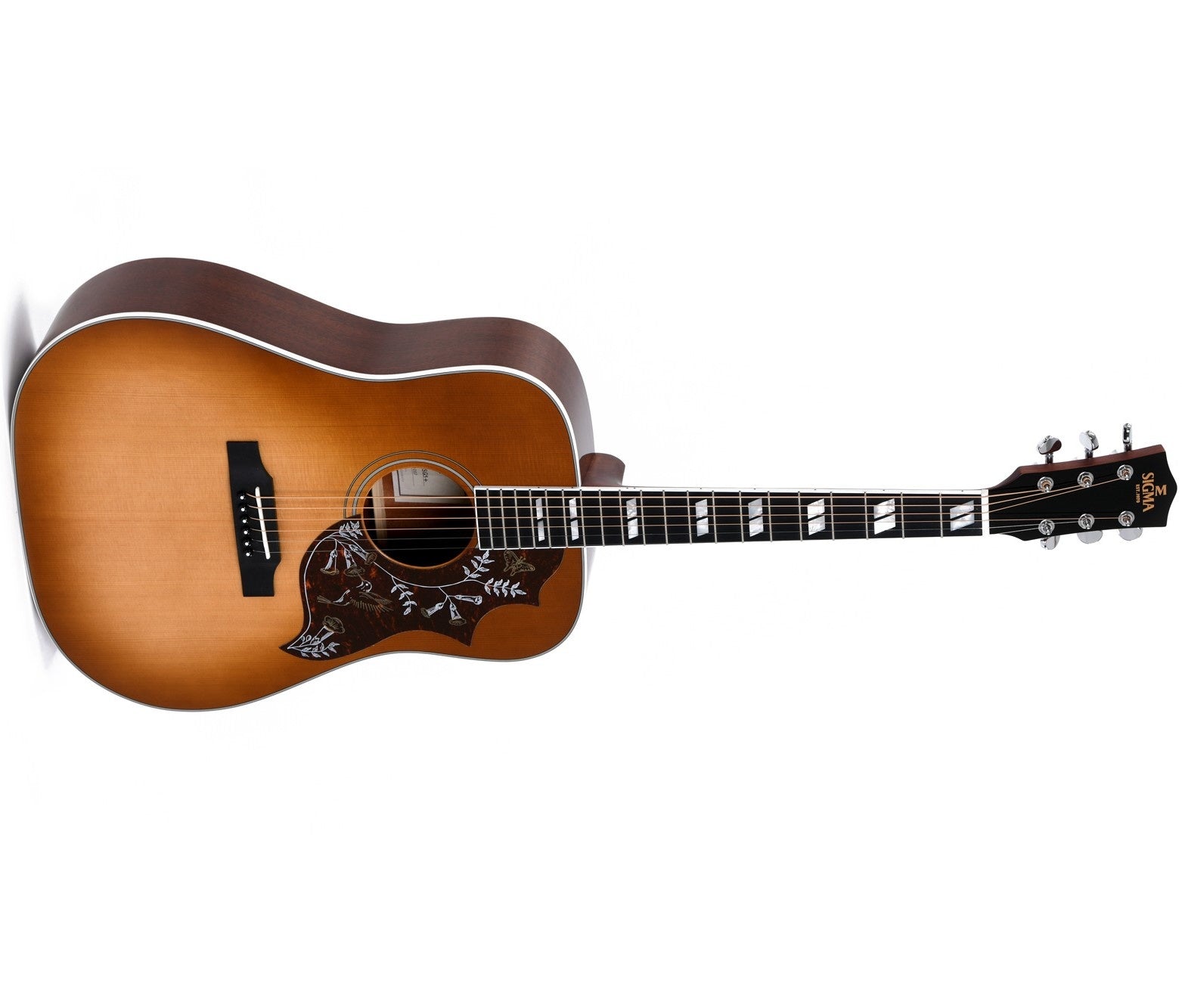 Sigma - Solid Sitka Spruce Top Acoustic Guitar With Gig Bag - Natural - La Boîte Musicale - Acoustic Guitars - Sigma -