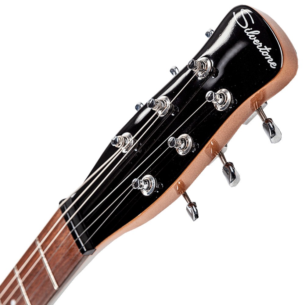 Silvertone - 1303 CM Single Cut Bolt - on Lipstic Pickups - La Boîte Musicale - Electric Guitars - Silvertone -