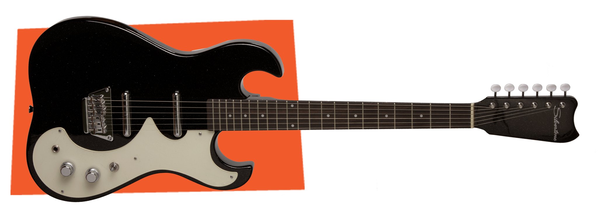 Silvertone 1449 - BSF Cut Bolt - on Lipstick Pickups - La Boîte Musicale - Electric Guitars - Silvertone -