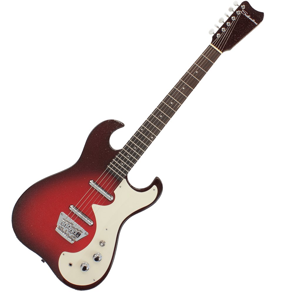 Silvertone 1449 - RSFB Cut Bolt - on Lipstick Pickups - La Boîte Musicale - Electric Guitars - Silvertone -