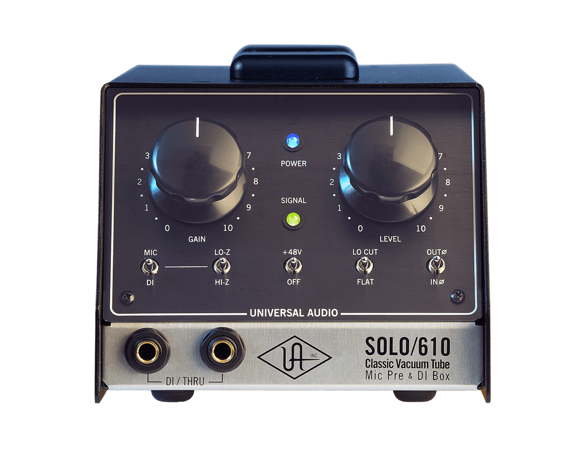 Universal Audio - Solo/610 Classic Tube Single Channel Mic Pre - photo du produit