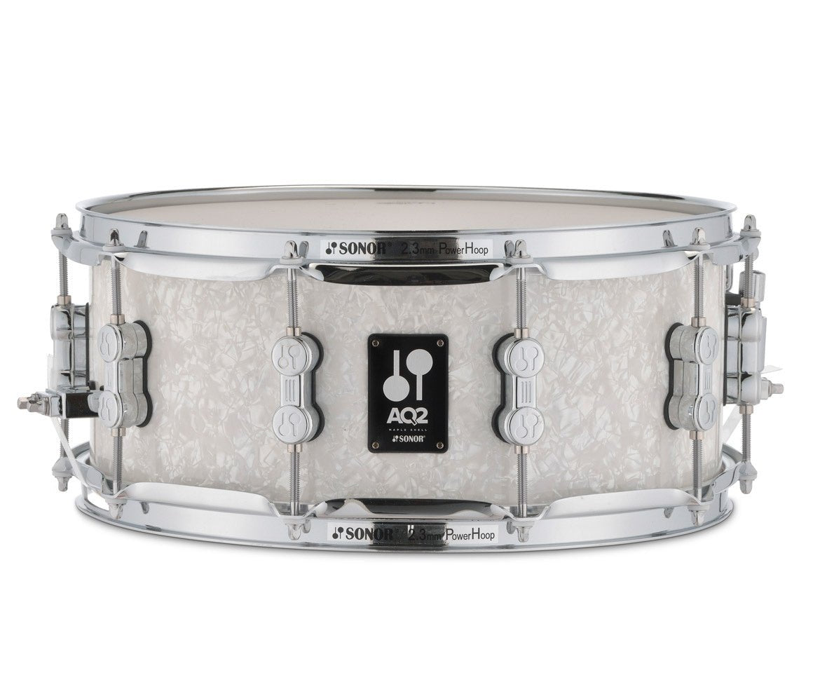 Sonor - AQ2 Series Snare 14 x 6 - White Pearl - La Boîte Musicale - Snare Drums - Sonor -