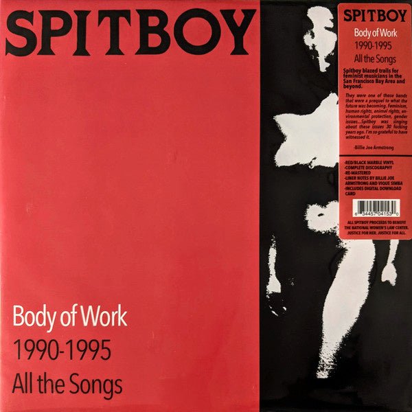 Spitboy - Body of Work 1990 - 1995 All the Songs LP - La Boîte Musicale - Vinyl Records - Vinyl Records -