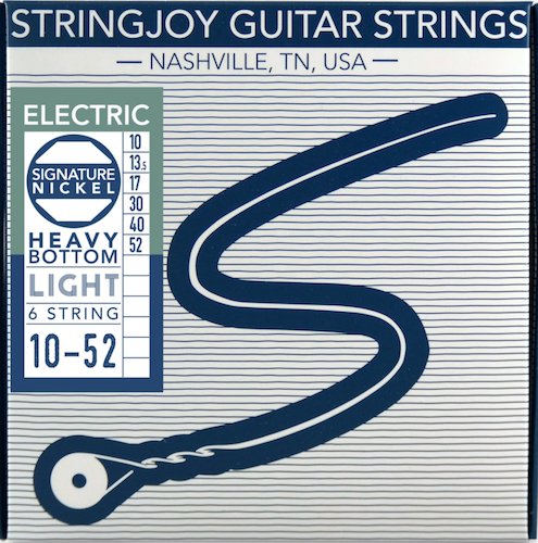 Stringjoy Signature nickel elect. 10 - 52 - La Boîte Musicale - Electric Guitar Strings - Stringjoy -