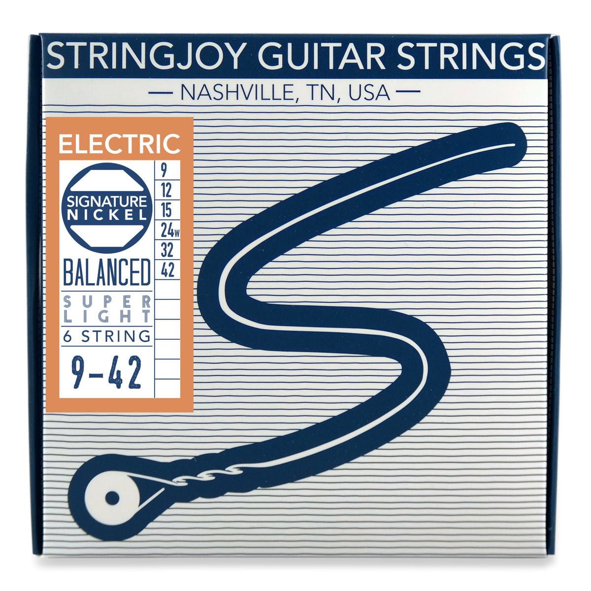 Stringjoy Signatures elect. 9 - 42 - La Boîte Musicale - Electric Guitar Strings - Stringjoy -