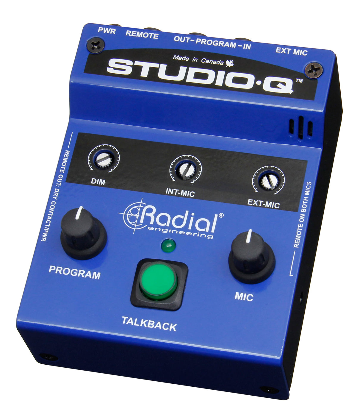Radial StudioQ - Studio Talkback Controller - product view 3