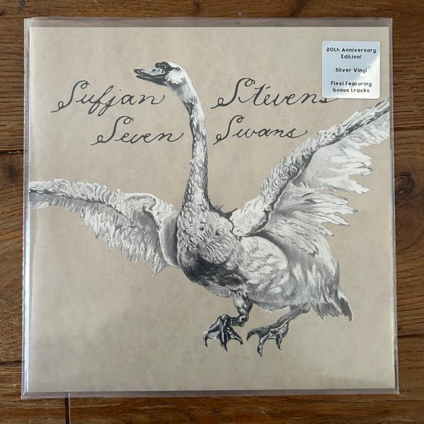 Sufjan Stevens - Seven Swans, Silver Vinyl, 20th Ann. Ed. - La Boîte Musicale - Vinyl Records - La Boîte Musicale -