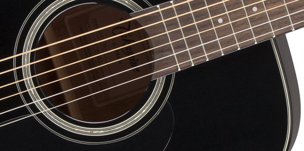 Takamine - Dreadnought Acoustic Guitar - Black - La Boîte Musicale - Acoustic Guitars - Takamine -