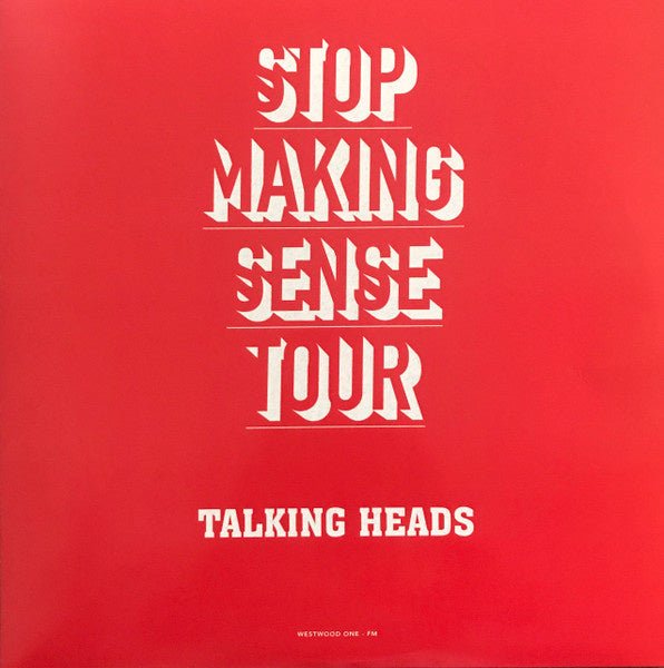 Talking Heads - Stop Making Sense Tour - La Boîte Musicale - Vinyl Records - Vinyl Records -