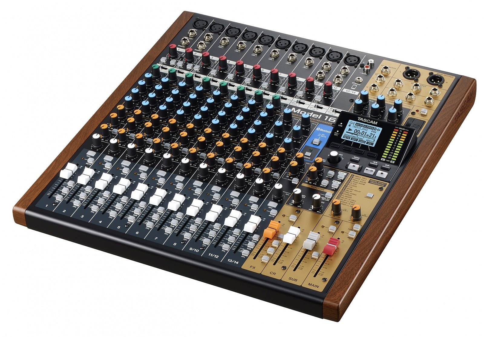 Tascam - 14 - Channel Analogue Mixer With 16 - Track Digital Recorder - La Boîte Musicale - Mixers - Tascam -