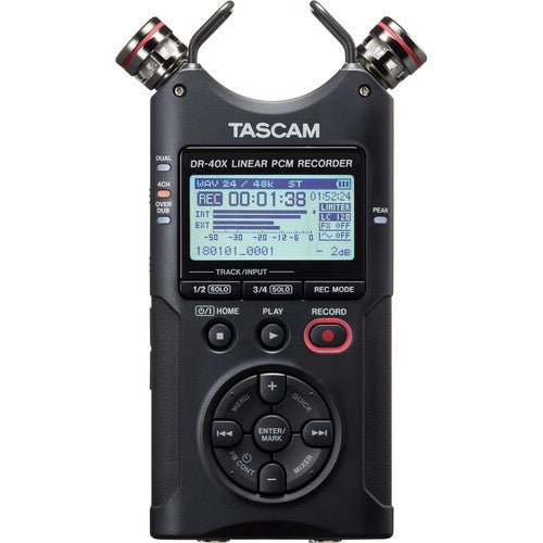 Tascam - Four - Track Digital Audio Recorder and USB Audio Interface - La Boîte Musicale - Recorder - Tascam -