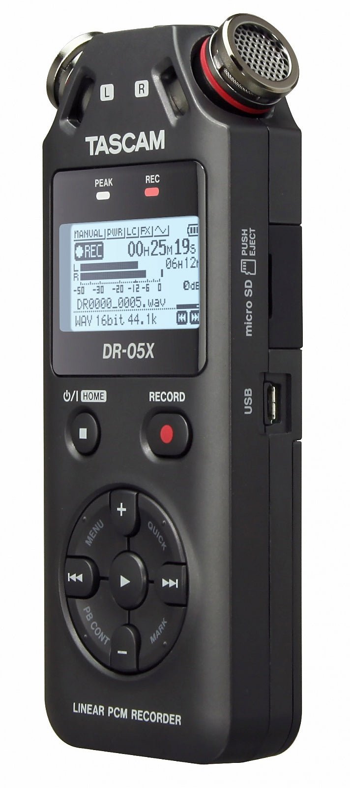 Tascam - Stereo Handheld Audio Recorder and USB Audio Interface - La Boîte Musicale - Recorder - Tascam -
