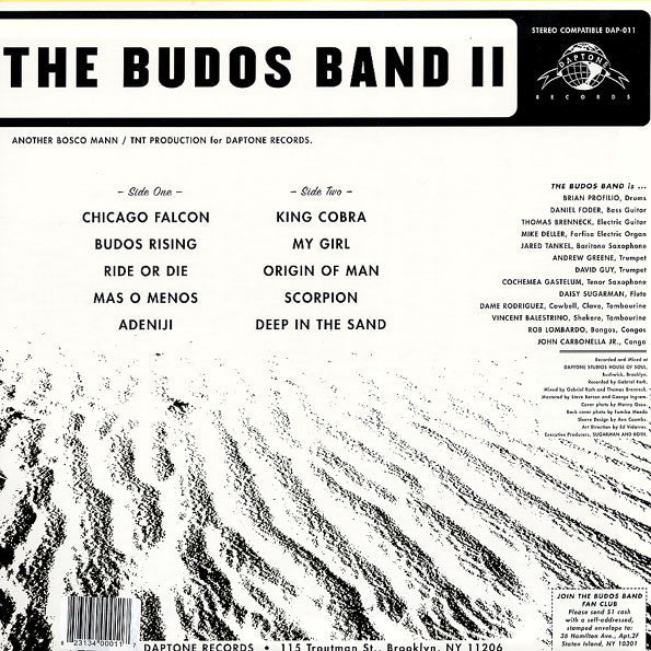 The Budos Band - II - LP - La Boîte Musicale - Vinyl Records - Vinyl Records -