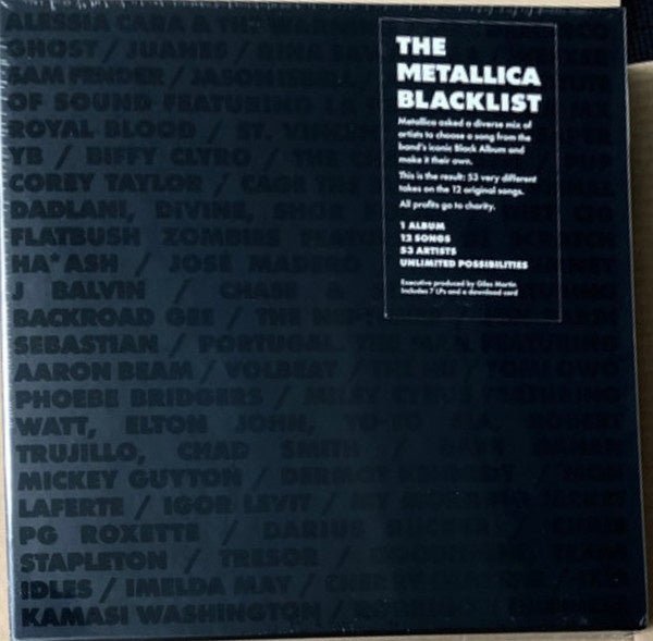 The Metallica Blacklist - La Boîte Musicale - Vinyl Records - Vinyl Records -