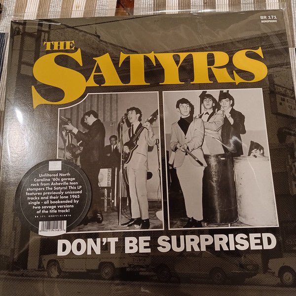 The Satyrs - Don't Be Suprised - Yellow Vinyl - La Boîte Musicale - Vinyl Records - Vinyl Records -