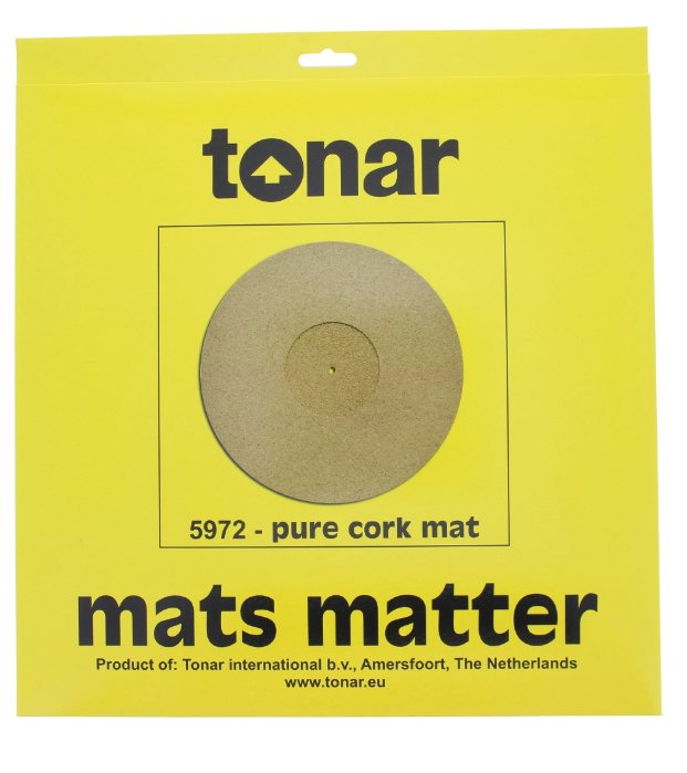 Tonar - 5972 Pure Cork Mat - La Boîte Musicale - Turntable Accessories - Tonar -