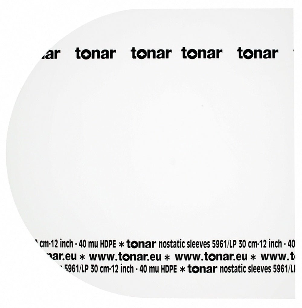 Tonar - Nostatic sleeves 12 inch (30 cm) LP records - La Boîte Musicale - Turntable Accessories - Tonar -