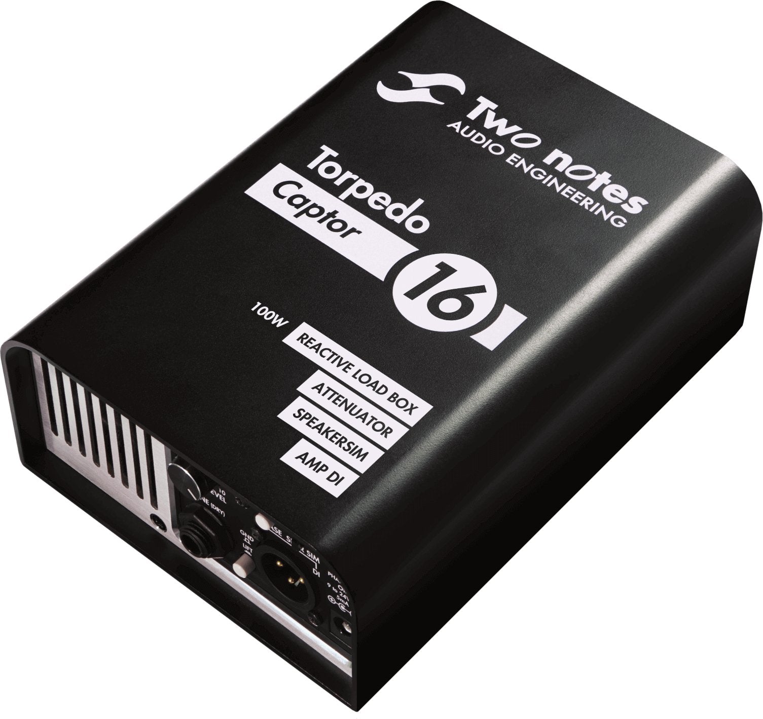 Torpedo Captor - 16Ω load box - attenuator - analog cabinet simulator - La Boîte Musicale - Attenuators - Two notes -