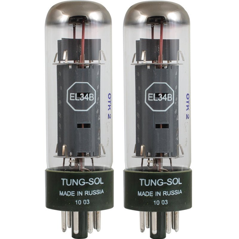 Tung Sol EL84 matched pair - La Boîte Musicale - Tubes - Tung - Sol -