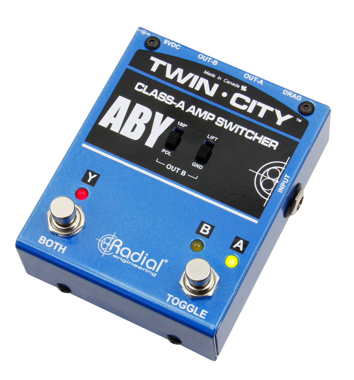 Radial Twin City - Active Amp Switcher - product view 3